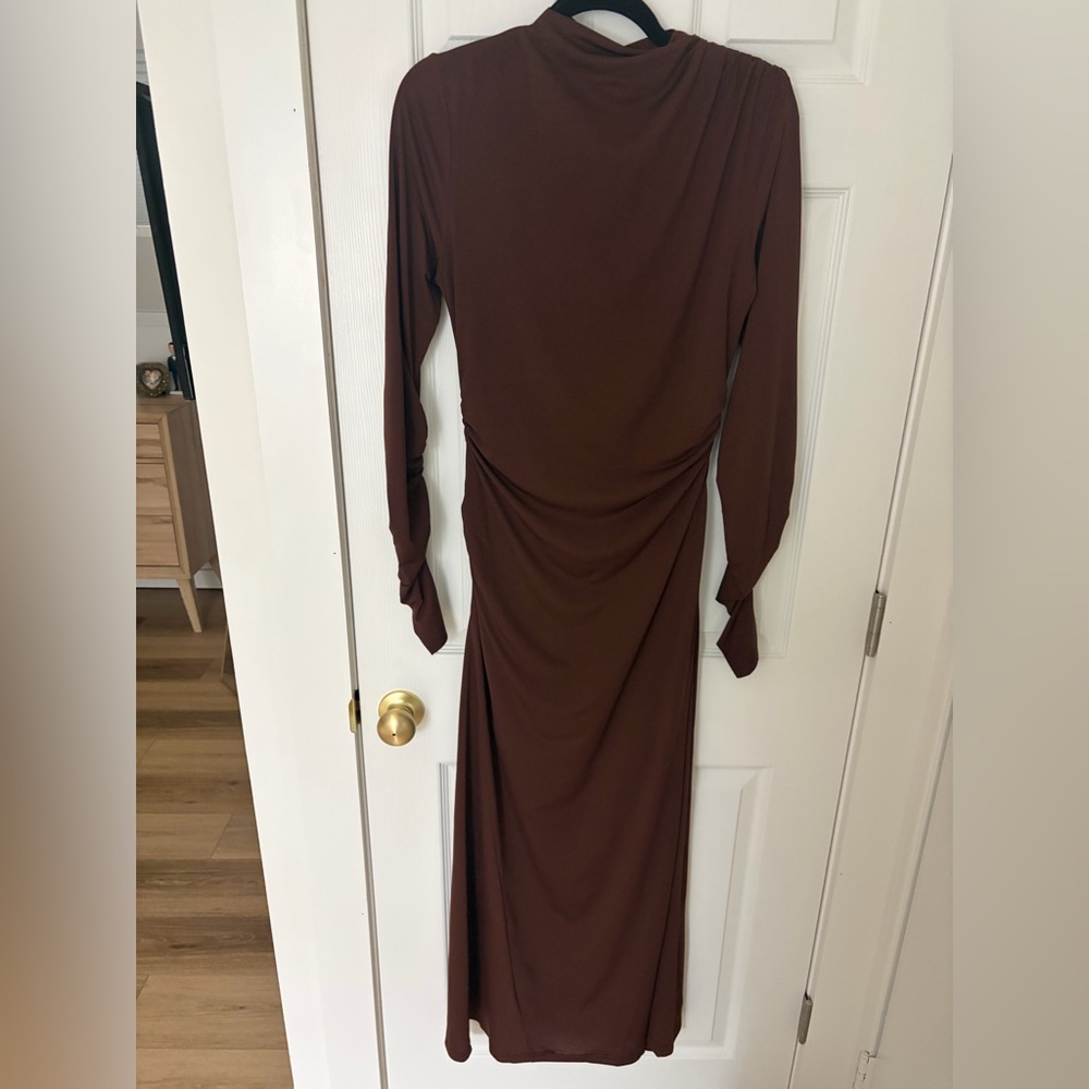 Lioness Contour Dress, red/brown, Size L - Picture 5 of 7